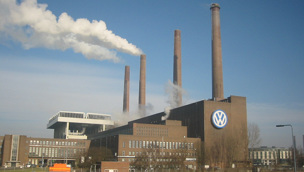 A Volkswagen plant