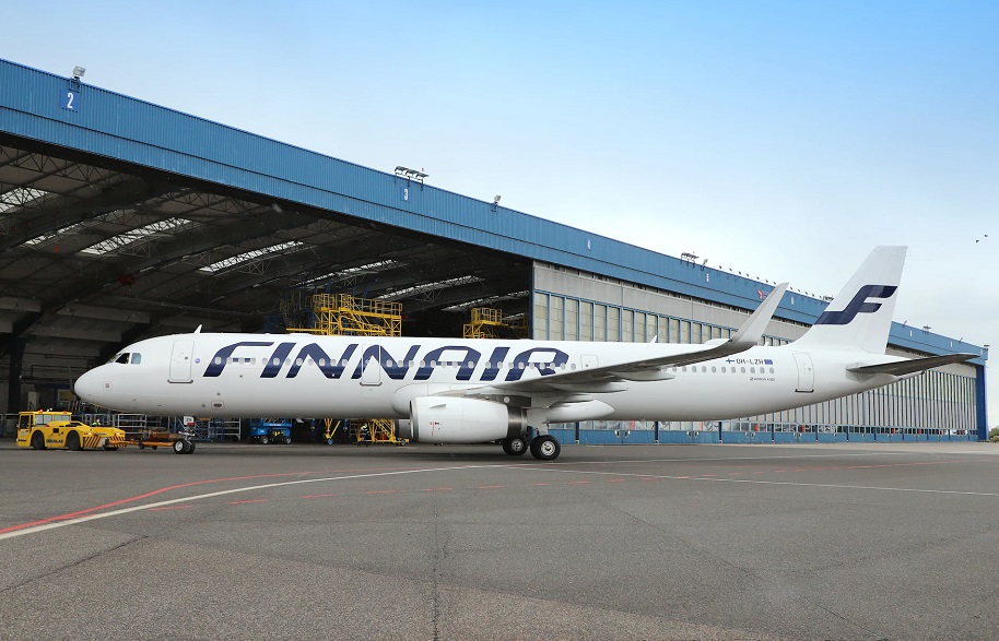 A Finnair plane