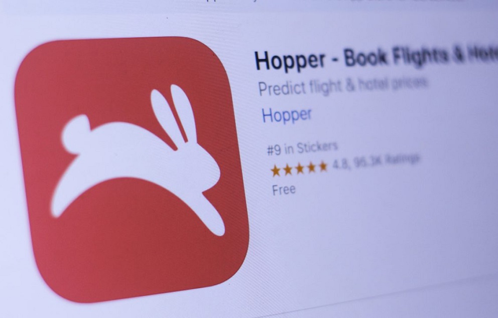 Hopper travel app